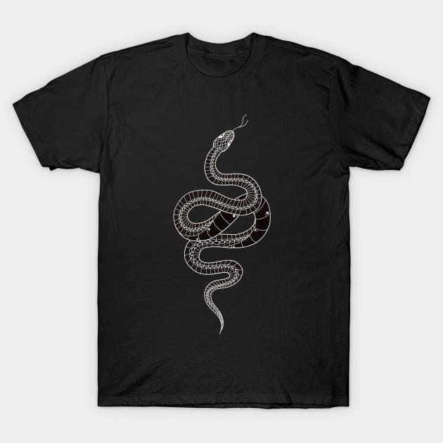 Snake T-Shirt by kayylpso